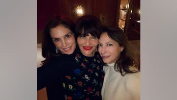90s icons Cindy Crawford, Christy Turlington and Helena Christensen reunite for holiday celebration