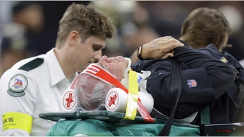 Falcons coach Dean Pees injured in pregame collision, gets sent to hospital