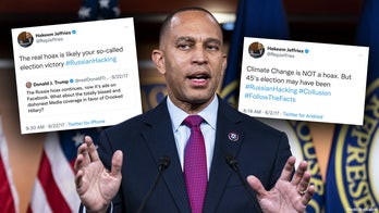 Hakeem Jeffries called Trump's 2016 election victory a 'hoax,' referred to him as 'so-called' president