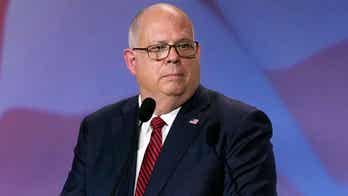 Potential 2024 contender Larry Hogan evades when asked if he'd support Donald Trump if he wins GOP nomination