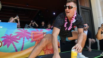 Rob Gronkowski's ex-teammate says tight end would party all night then 'pass out on the training tables'