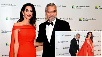 George Clooney helps wife Amal steal the show at Kennedy Center where he's honored