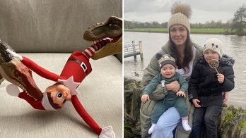 An 'elf' toy gone wrong: Mom gets creative to handle serious leg mishap