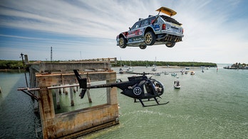 Watch: Subaru wagon jumps helicopter in wild new Gymkhana video