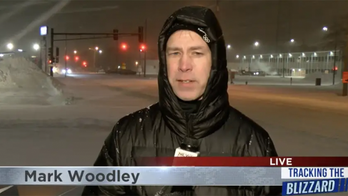 Grumpy sportscaster forced to cover winter storm goes viral: 'Can I go back to my regular job?'