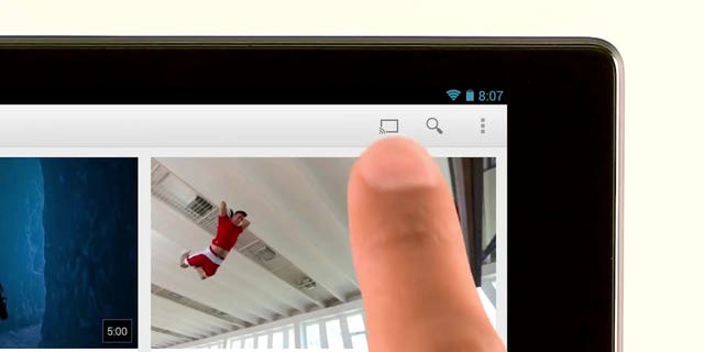 screen cast from android to tv