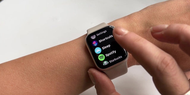 Here's where to find the Sleep app on your Apple Watch.