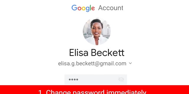 Change your password if your friends get an email from you that you didn't send