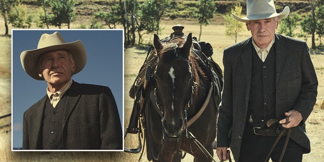 Harrison Ford stars as Jacob Dutton in the "Yellowstone" prequel, "1923."