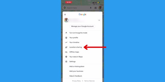 You can share your location with your friends and loved ones here.