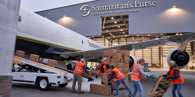 Every week, Samaritan's Purse imports 1.4 million pounds of food into Ukraine, the organization said.