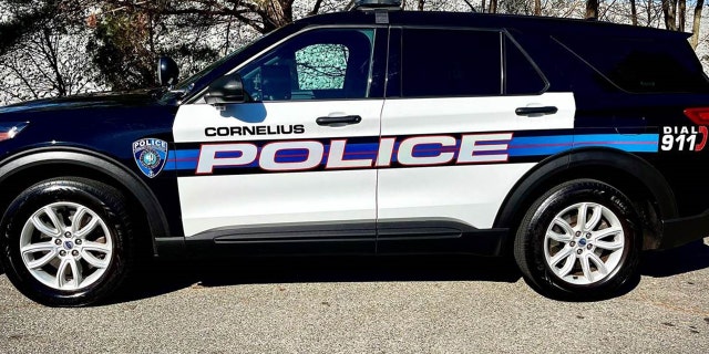 A Cornelius Police Department vehicle.