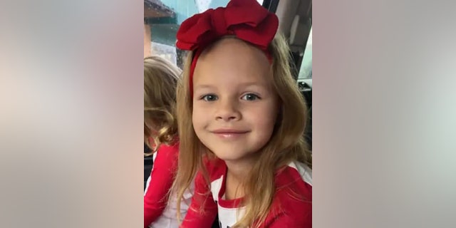 A photo of 7-year-old Athena Strand, whose body was found on Friday, Dec. 2, 2022.