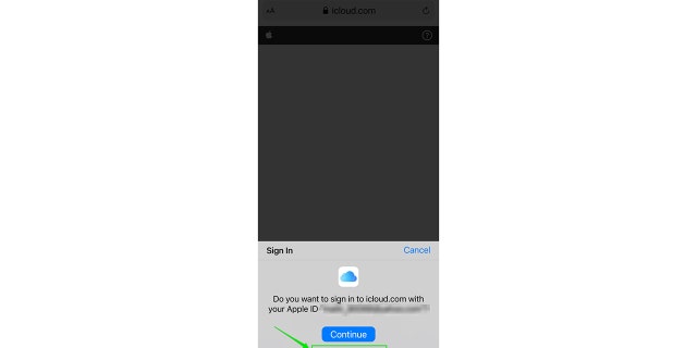 After clicking "Help a Friend", click the small blue text that says "<strong>Use a different Apple ID</strong>". Sign into iCloud using your own Apple ID username and password. 