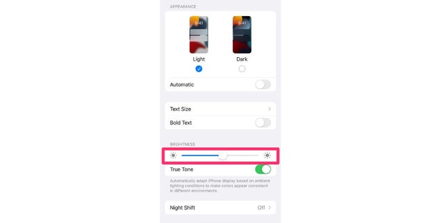 How to adjust the brightness on your iPhone.