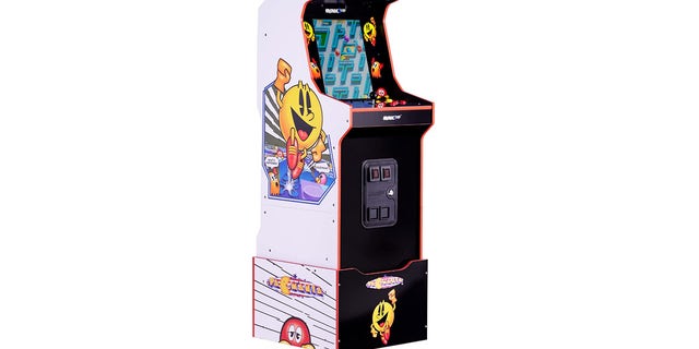 Everyone's all-time favorite game, PAC-MAC, is now available in an at-home arcade version