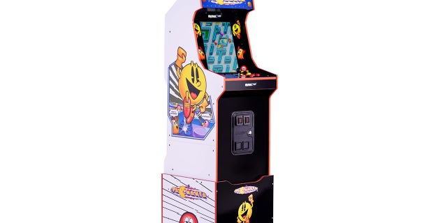 Everyone's all-time favorite game, PAC-MAC, is now available in an at-home arcade version