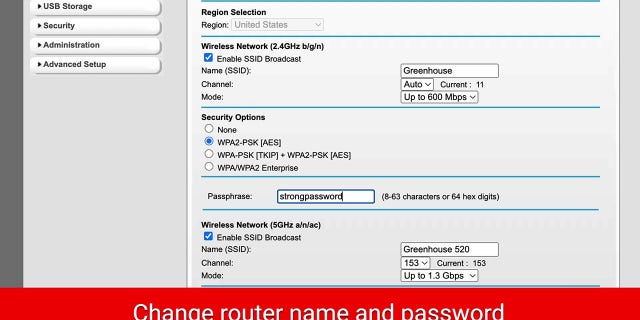 Wi-Fi setup