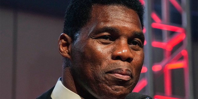 Republican Senate challenger Herschel Walker speaks during an election night watch party, Tuesday, Dec. 6, 2022, in Atlanta. Democratic Sen. Raphael Warnock has defeated Walker in a runoff election in Georgia.