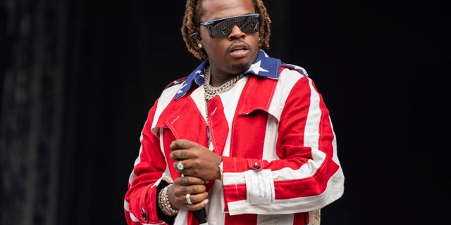 Rapper Gunna performs at the Wireless Music Festival Sep. 10, 2021. 