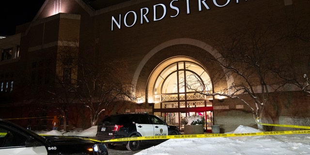 Officials close off the West Wing of the Mall of America after a shooting was reported on Friday, December 23, 2022, in Bloomington, Minnesota.  A shooting caused the closure of the Mall of America on Friday night, mall officials and police in suburban Minneapolis said. 