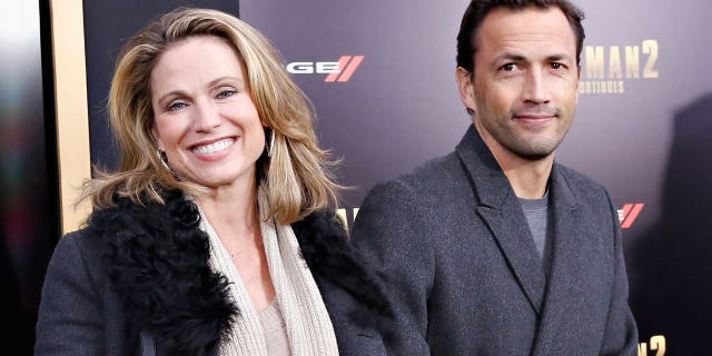 Amy Robach and Andrew Shue met at a book party in 2009 and married the following year.