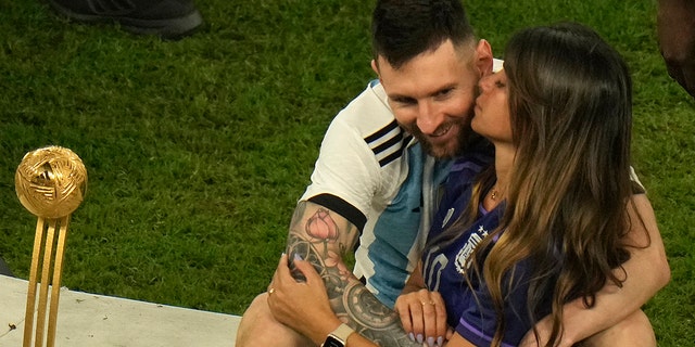 Lionel Messi's Wife, Antonela Roccuzzo, Celebrates With Husband After ...