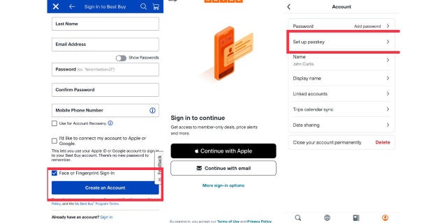 Say goodbye to the pass<i>word<strong> </strong></i>and hello to the passkey. Apple created the cryptographic feature as a replacement for passwords because they're more secure, so hackers aren't guessing combinations to try and get into your account.