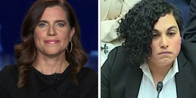 Rep. Nancy Mace confronted transgender rights activist Alejandra Caraballo over the dangers of online rhetoric.