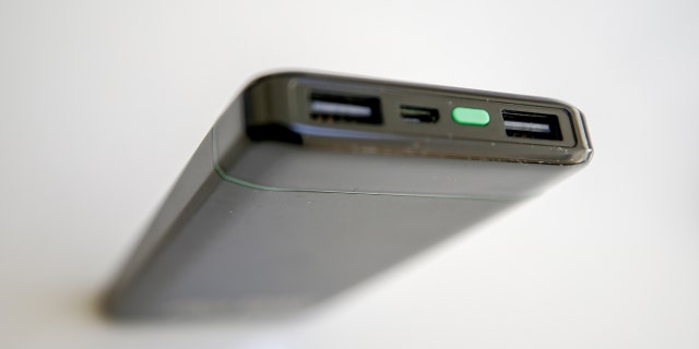 A powerbank device. 