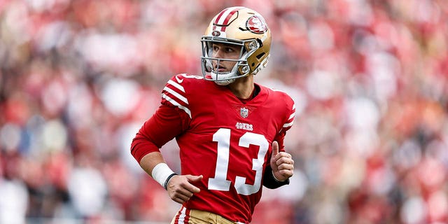 Brock Purdy of the San Francisco 49ers won his first career start on Sunday.
