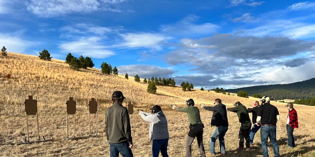 Live firearm training by Testudo Defense in Moscow, Idaho. 