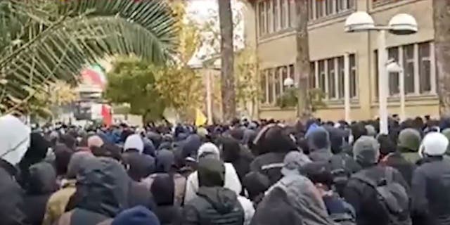 Students take to the streets in Iran on the 83rd day of protests.