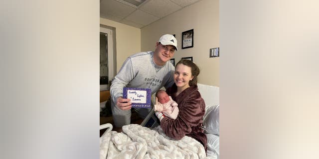 Cassidy and Dylan Scott share a birthday with their newborn daughter, Lennon, according to Huntsville Hospital for Women and Children. The Alabama family of three were all born on December 18th.
