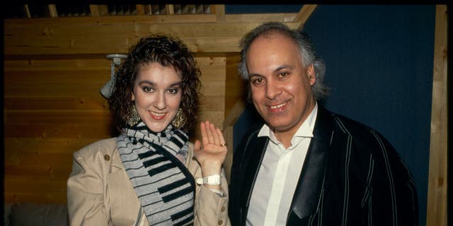 Céline Dion and her manager, René Angélil, photographed in 1988.