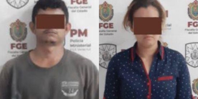 Two people suspected of killing a pregnant woman and stealing her unborn child in Mexico have been arrested.