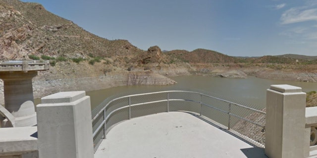 The Coolidge Dam in Peridot, Arizona
