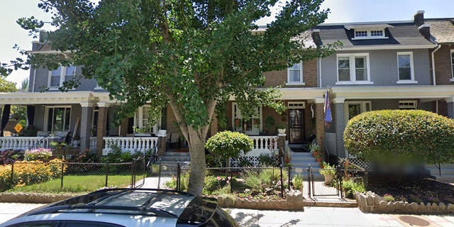 The 1700 block of Bay Street SE in Washington, D.C., is seen in this Google Street View image. Four armed suspects allegedly broke into a residence and stole property valued at $20,000 total. 