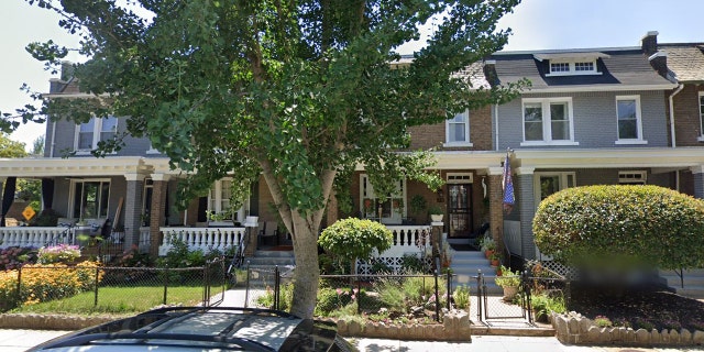 The 1700 block of Bay Street SE in Washington, D.C., is seen in this Google Street View image. Four armed suspects allegedly broke into a residence and stole property valued at $20,000 total.