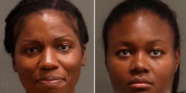 This combo of photos provided by the Metropolitan Nashville Police Department shows pro-life activists Edmee Chavannes, left, and Bevelyn Williams, right.