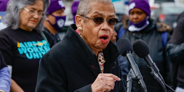 Fliers emerged locally urging city residents to complain to Del. Eleanor Holmes Norton, who has sat in Congress since 1991 without the power to vote.