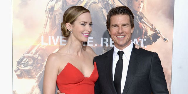 Emily Blunt clarified she was not "offended" over vulgar advice given by Tom Cruise on the set of "Edge of Tomorrow."