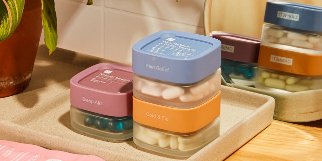 Help a friend or family member stay organized this Christmas with this medicine starter set by Cabinet Health.