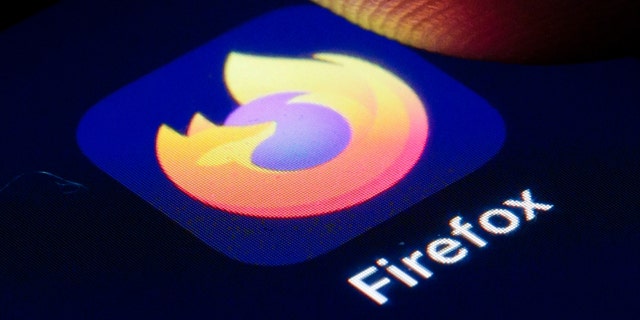 BERLIN, GERMANY - APRIL 22: The logo of the free Webbrowser Mozilla Firefox is shown on the display of a smartphone on April 22, 2020, in Berlin, Germany. 