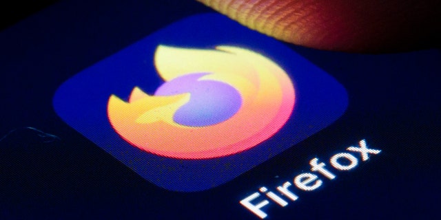 BERLIN, GERMANY - APRIL 22: The logo of the free Webbrowser Mozilla Firefox is shown on the display of a smartphone on April 22, 2020, in Berlin, Germany. 