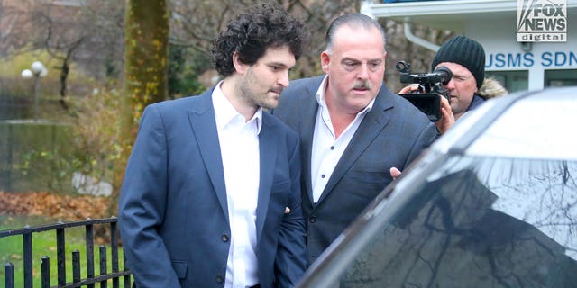 Sam Bankman-Fried leaves Federal Court in New York City on Thursday, December 22, 2022. The former CEO of FTX and Alameda has been released on $250M bail.