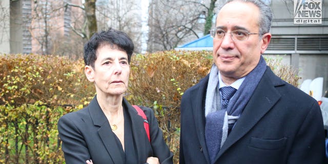 Sam Bankman-Fried's mother, Barbara Fried leaves Federal Court in New York City on Thursday, December 22, 2022. Her son has been released on $250M bail and will be staying at her place in Palo Alto, California.