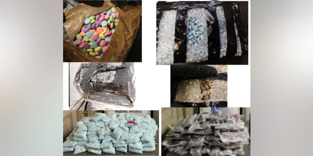 Border officers in Arizona seized more than 1.5 million fentanyl pills over the course of several days.