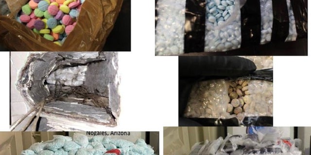 Border officers in Arizona seized more than 1.5 million fentanyl pills over the course of several days, authorities said Monday.