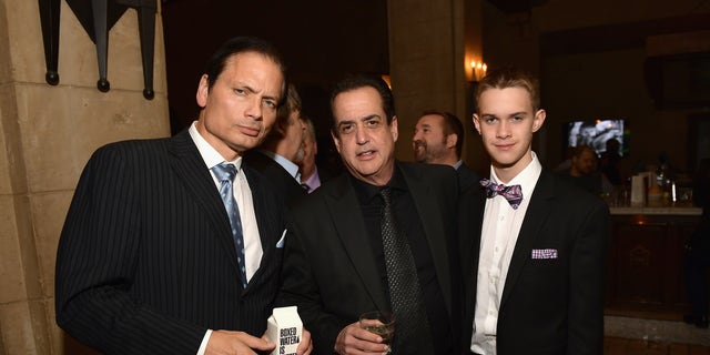Rico Emery, Frank Vallelonga and Frank Vallelonga Jr. attend the after party for the gala screening of "Green Book" at AFI Fest 2018.